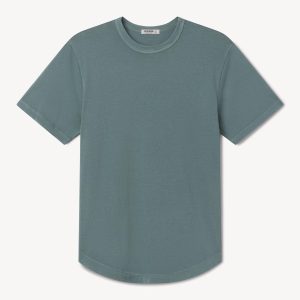 Pima Curved Hem Tee