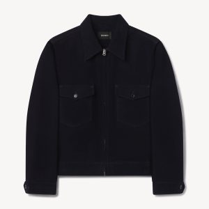 Italian Doeskin Station Jacket